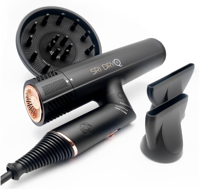 the DryQ Smart Hair Dryer from SRI